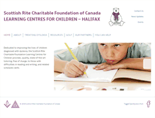 Tablet Screenshot of dyslexiacentrehalifax.com